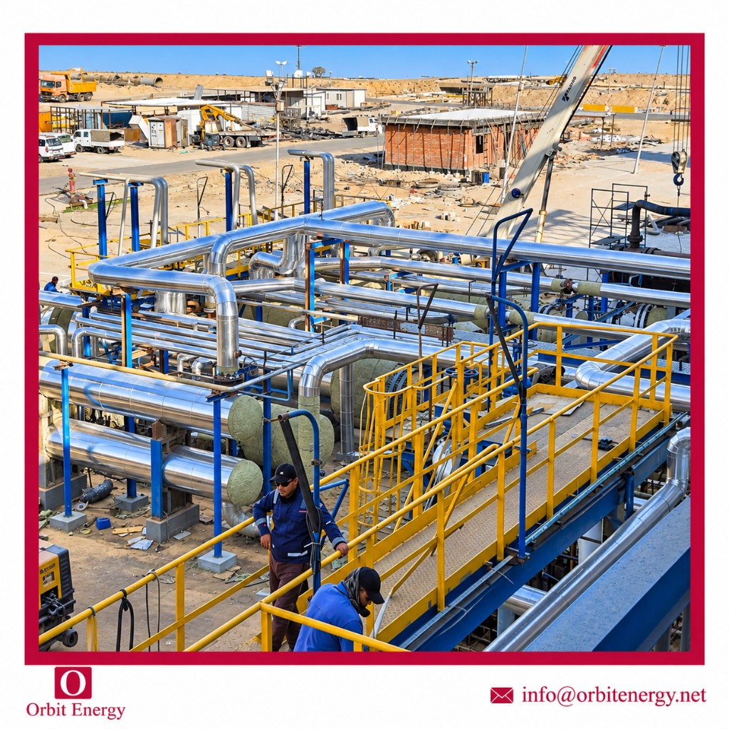 Orbit Energy site work